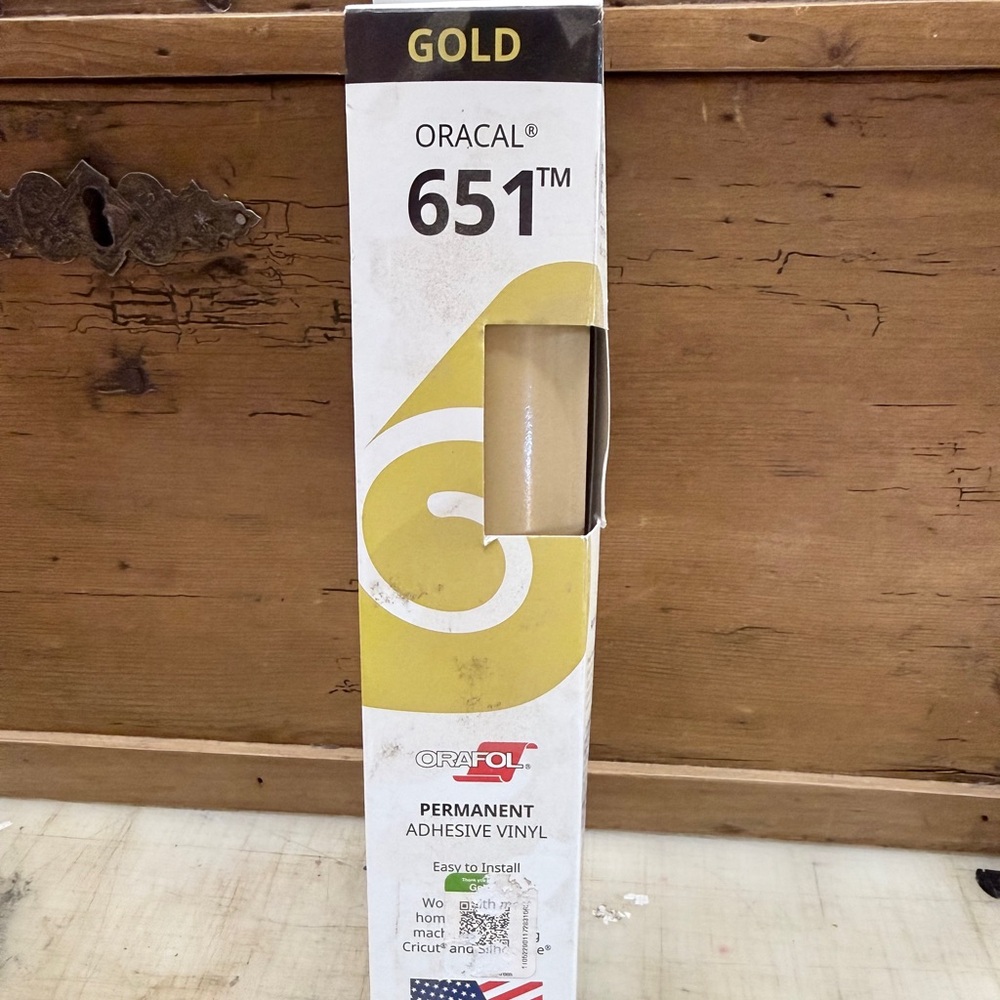 Cricut GOLD by ORACALE VINYL (BUNDLE)